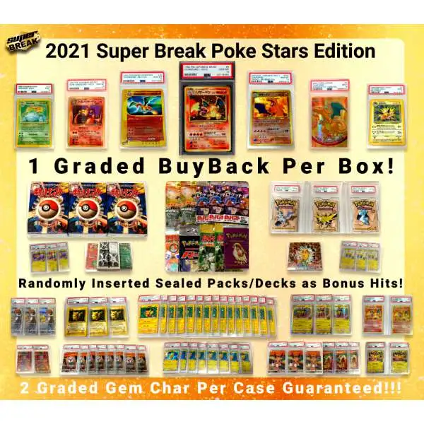 Pokemon 2021 Poke Stars Version 1.0 Box