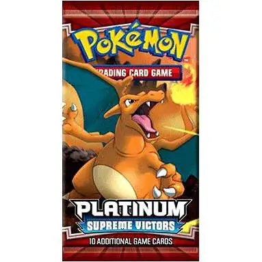 platinum pokemon booster pack Platinum: Arceus 10 cards per pack Pokemon Platinum Rising Rivals Booster