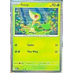 Pokemon Trading Card Game Scarlet & Violet Black Bolt Promo Foil Snivy #1