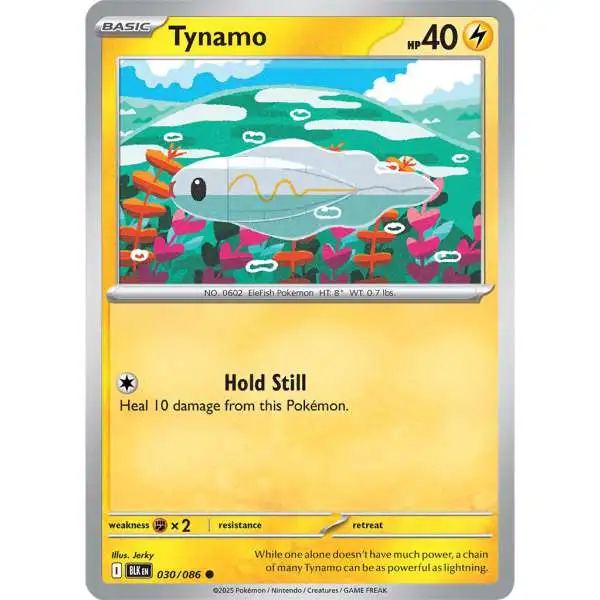 Pokemon Trading Card Game Black Bolt Common Tynamo #30