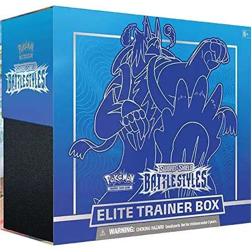 Pokemon Sword & Shield Battle Styles Gigantamax Urshifu Rapid Strike Elite Trainer Box [8 Booster Packs, 65 Card Sleeves, 45 Energy Cards & More]
