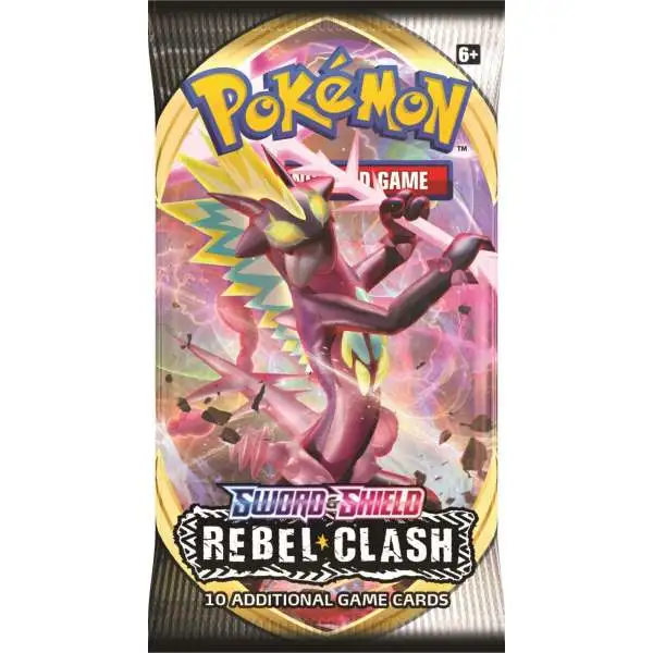 Pokemon Sword & Shield Rebel Clash Booster Pack [10 Cards]