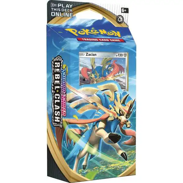 Pokemon Sword & Shield Rebel Clash Zacian Theme Deck