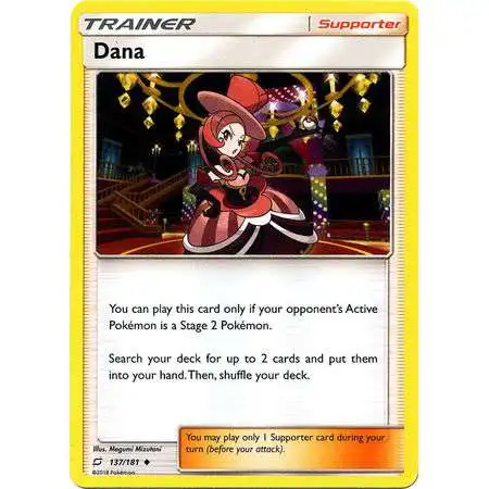 Pokemon Trading Card Game Sun & Moon Team Up Uncommon Dana #137