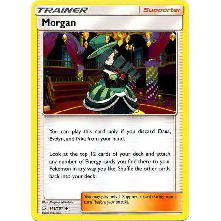 Pokemon Trading Card Game Sun & Moon Team Up Uncommon Morgan #149