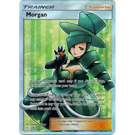 Pokemon Trading Card Game Sun & Moon Team Up Ultra Rare Morgan #178