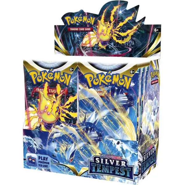 Pokemon Sword & Shield Silver Tempest Booster Box [36 Packs]