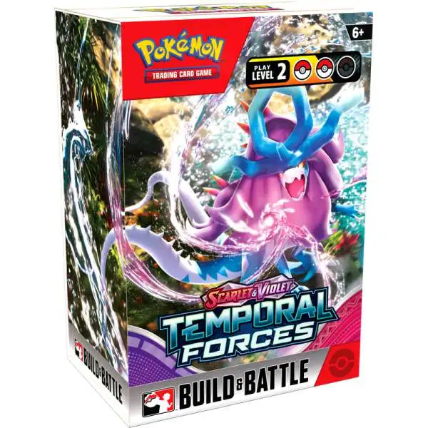 Pokemon Temporal Forces Build & Battle Box [4 Booster Packs & Promo Card]