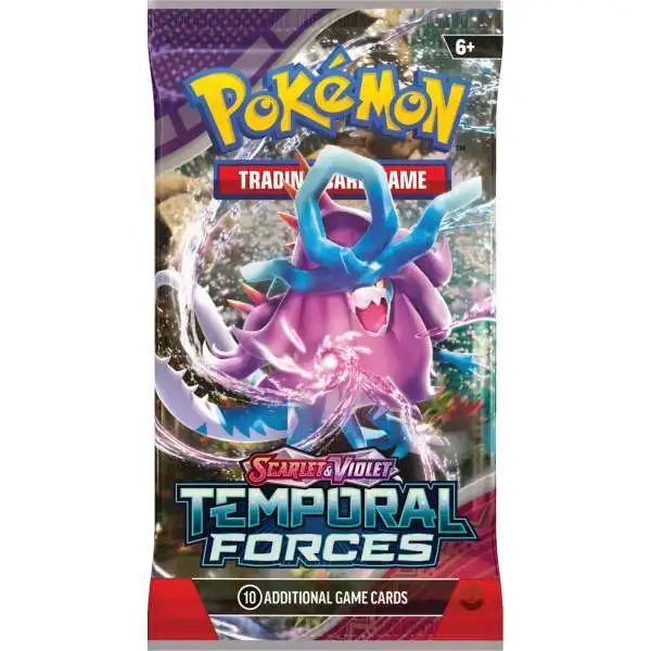 Pokemon Temporal Forces Booster Pack [10 Cards]