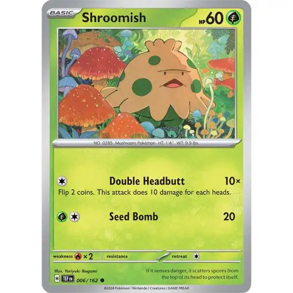 Pokemon Temporal Forces Common Shroomish #6