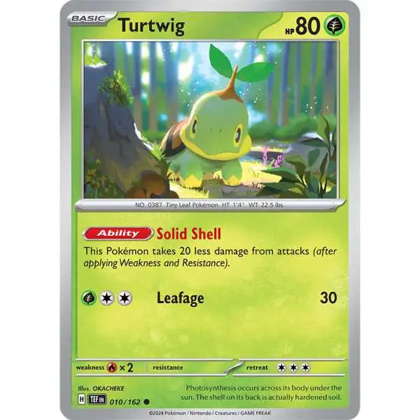 Pokemon Temporal Forces Common Turtwig #10