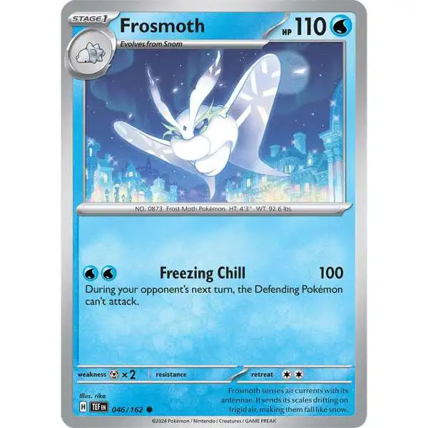 Pokemon Scarlet & Violet Temporal Forces Common Frosmoth #46