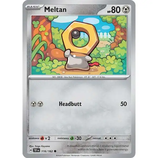 Pokemon Temporal Forces Common Meltan #116