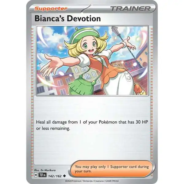 Pokemon Scarlet & Violet Temporal Forces Uncommon Bianca's Devotion #142