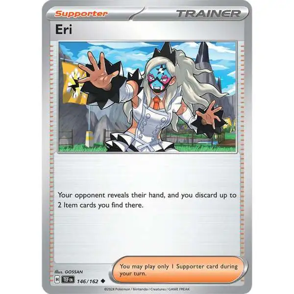 Pokemon Temporal Forces Uncommon Eri #146
