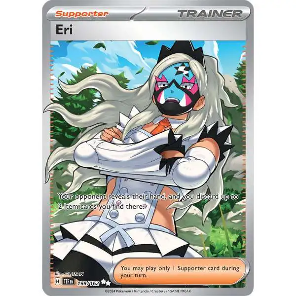 Pokemon Scarlet & Violet Temporal Forces Ultra Rare Eri #199