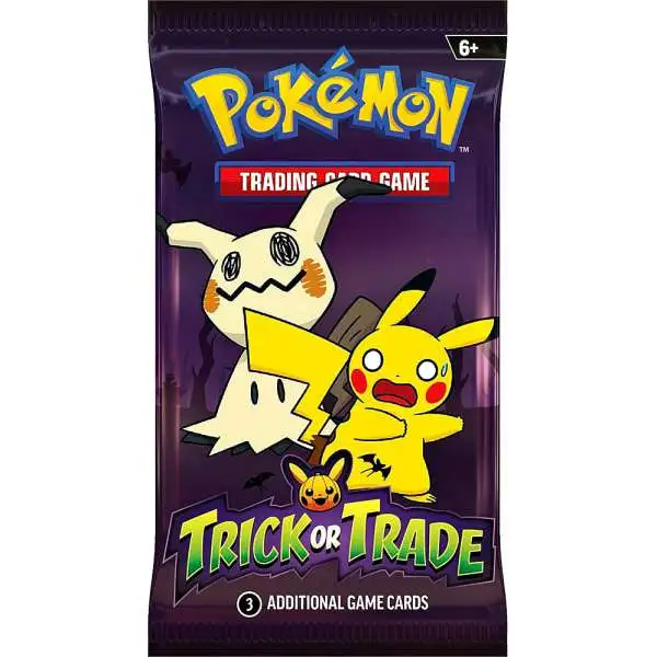 Pokemon 2023 Halloween Trick or Trade BOOster Pack [3 Cards (Great for Trick or Treating Hand Outs!)]