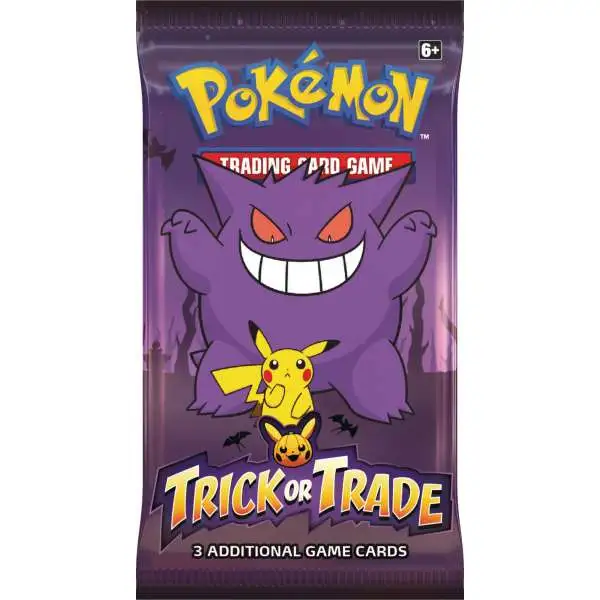 Pokemon 2022 Halloween Trick or Trade BOOster Pack [3 Cards (Great for Trick or Treating Hand Outs!)]