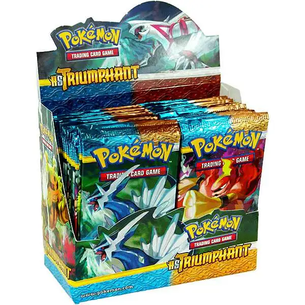 Pokemon HeartGold SoulSilver Triumphant Booster Box [36 Packs]