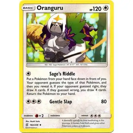 Pokemon Trading Card Game Sun & Moon Unified Minds Uncommon Oranguru #182