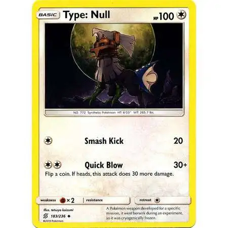 Pokemon Trading Card Game Sun & Moon Unified Minds Uncommon Type: Null #183