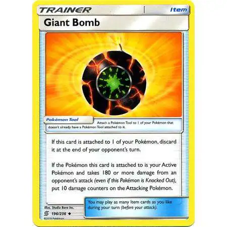 Pokemon Trading Card Game Sun & Moon Unified Minds Uncommon Giant Hearth #197