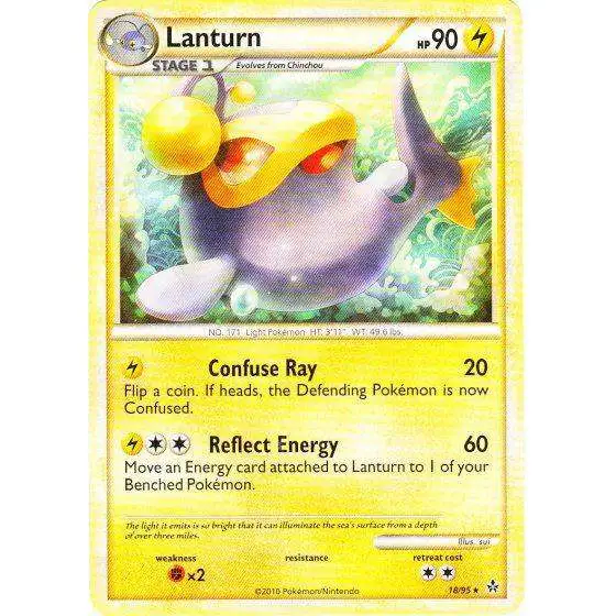Pokemon HeartGold & Soulsilver Unleashed Rare Lanturn #18