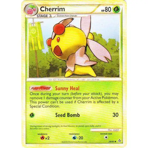 Pokemon HeartGold & Soulsilver Unleashed Uncommon Cherrim #28