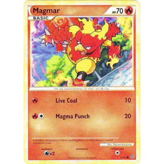 Pokemon HeartGold & Soulsilver Unleashed Common Magmar #52