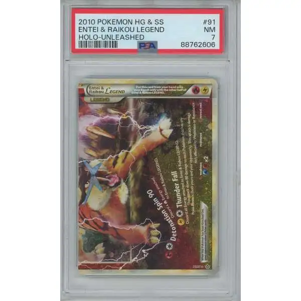Pokemon Trading Card Game Unleashed Single Card Entei Raikou
