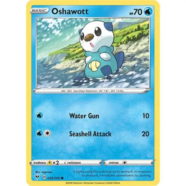 oshawott pokemon card ex