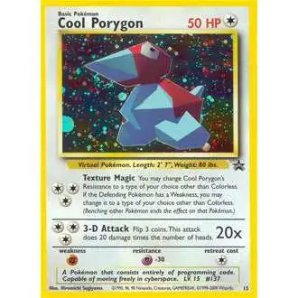 Pokemon Promo Cards WotC Promo Cool Porygon #15 [Lightly Played]