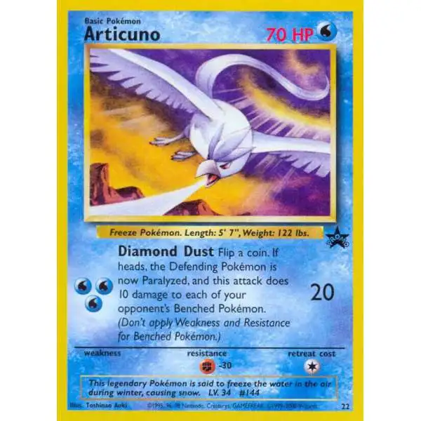 Pokemon Promo Articuno #22