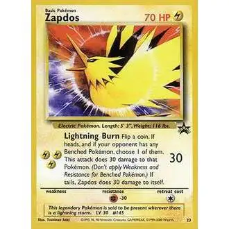 Pokemon Promo Cards WotC Promo Zapdos #23