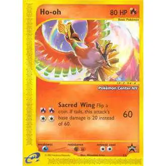 Pokemon Promo Cards WotC Promo Ho-oh #52 [Moderately Played]