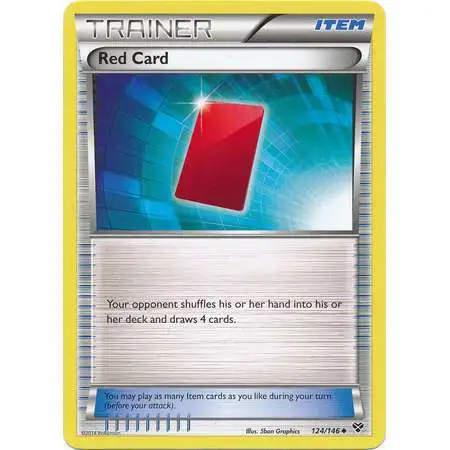 Pokemon Trading Card Game XY Base Set Uncommon Red Card #124
