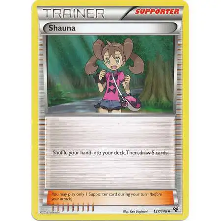 Pokemon Trading Card Game XY Base Set Uncommon Shauna #127