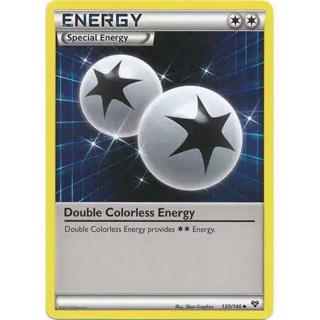 Pokemon Trading Card Game XY Base Set Uncommon Double Colorless Energy #130
