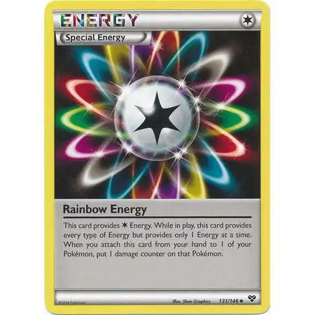 Pokemon Trading Card Game XY Base Set Uncommon Rainbow Energy #131