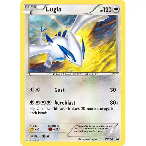 Pokemon XY Promo Promo Lugia XY156 [Moderately Played]