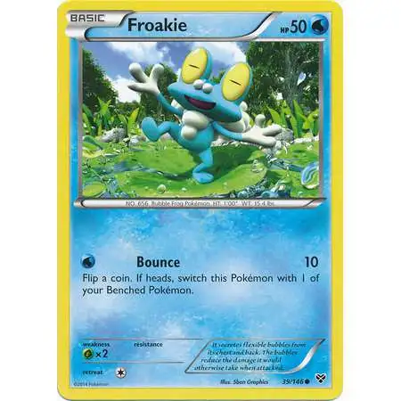 Pokemon Trading Card Game XY Base Set Common Froakie #39