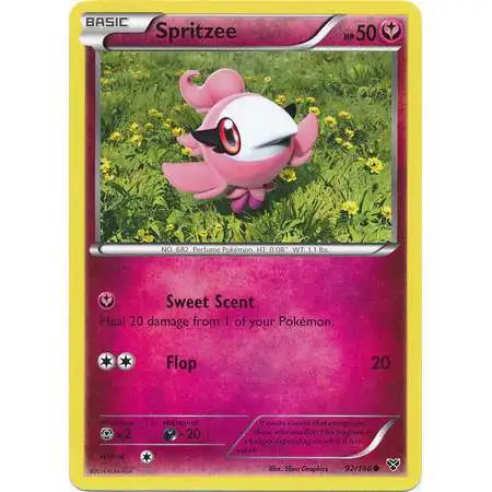 Pokemon Trading Card Game XY Base Set Common Spritzee #92