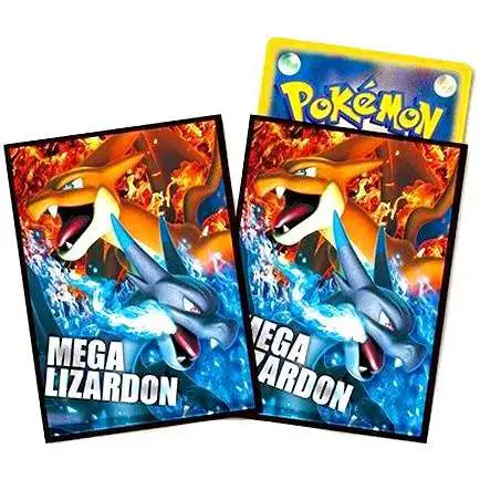 Nintendo Pokemon Trading Card Game Mega Lizardon Card Sleeves [32 Count]