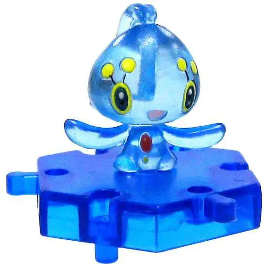 Pokemon Japanese Connecting Figures Phione 1-Inch PVC FIgure [Translucent Loose]