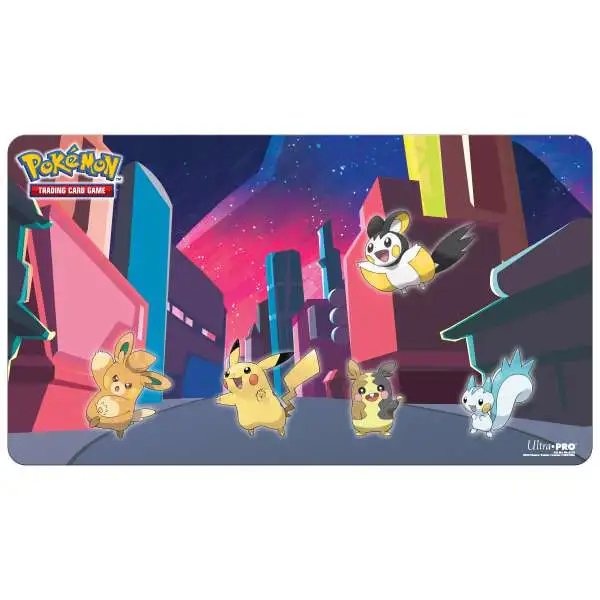 Ultra Pro Pokemon Trading Card Game Gallery Series Shimmering Skyline Playmat [Pikachu, Pawmo, Morpeko, Emolga and Pachirisu]