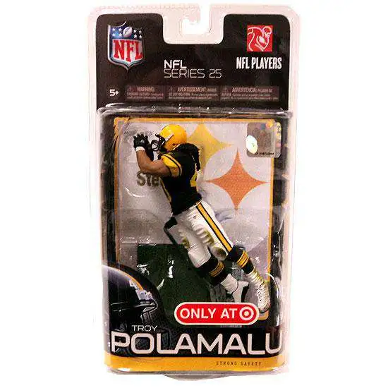 McFarlane Toys NFL Pittsburgh Steelers Sports Picks Football Series 29 Troy  Polamalu Action Figure Retro Jersey - ToyWiz