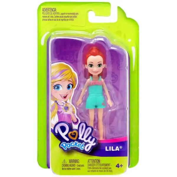 Polly Pocket Trendy Outfit Lila Mini Figure [Green Outfit]