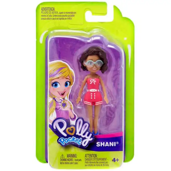 Polly Pocket Shani Mini Figure [Red Outfit]