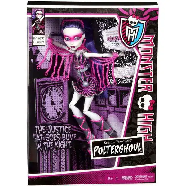 Monster High Power Ghouls Spectra Vondergeist Exclusive 10.5-Inch Doll [Polterghoul]