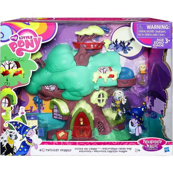 My Little Pony Friendship is Magic Collection Twilight Sparkle Golden Oak Library Playset